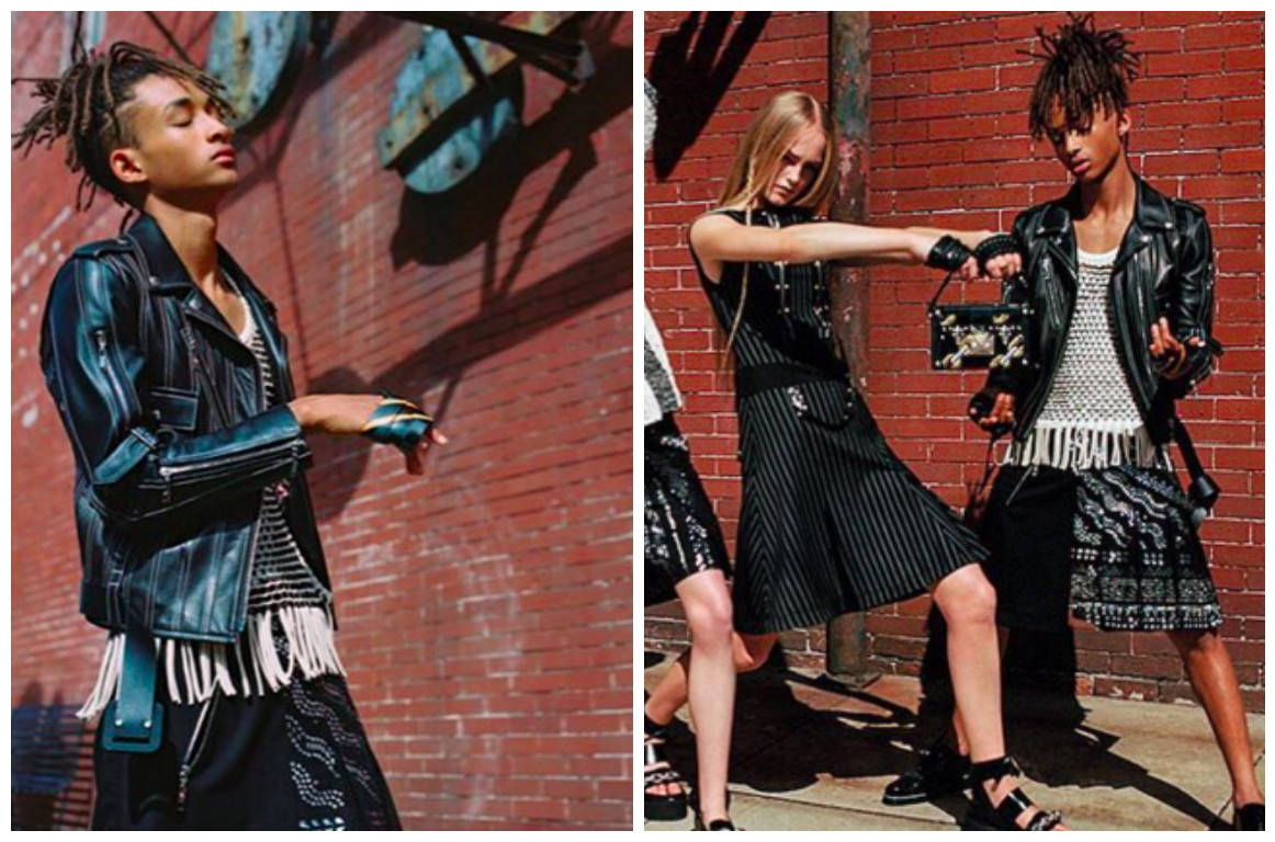 Jaden Smith Models For Louis Vuitton As First Male Identifying Womenswear  Ambassador! WTFashion!? 