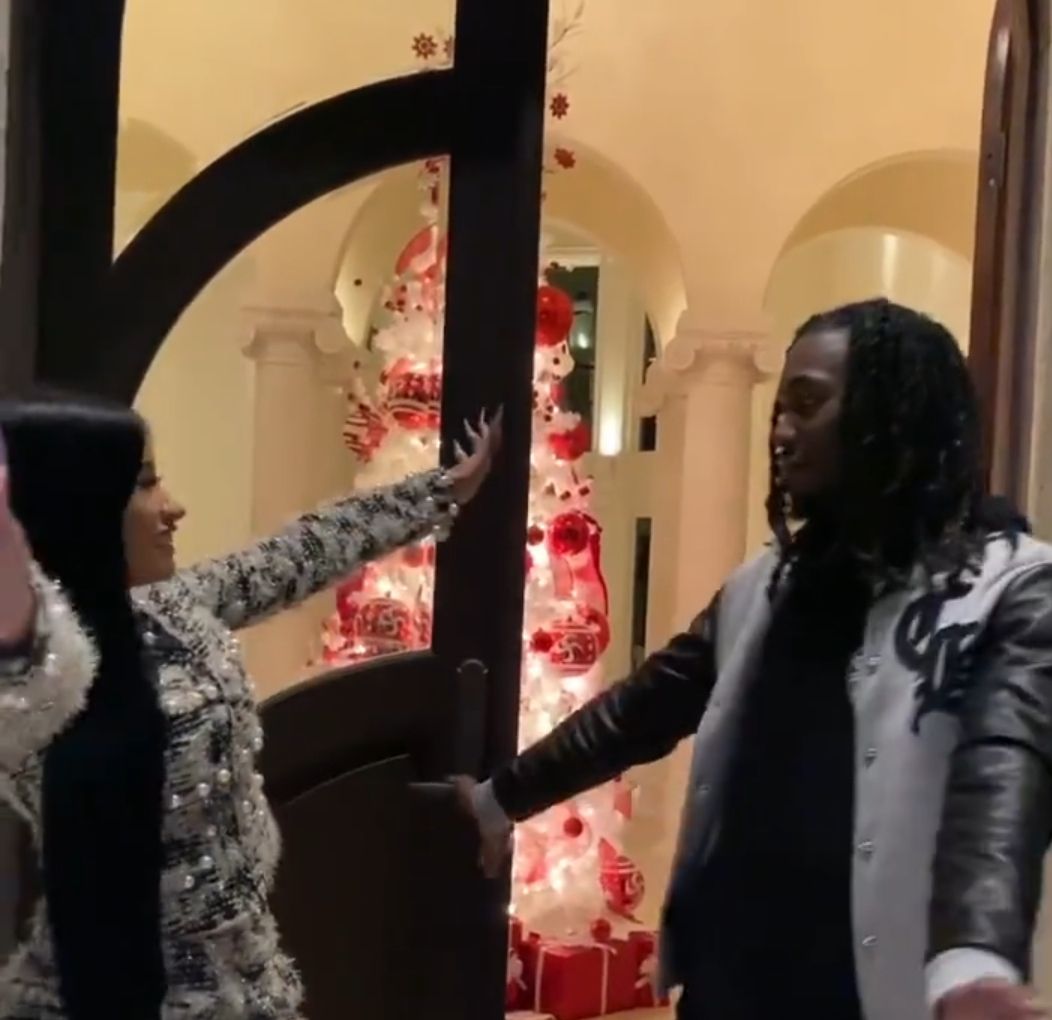 Congrats! Cardi B & Offset Close On Dream Home On Christmas Eve, Give ...