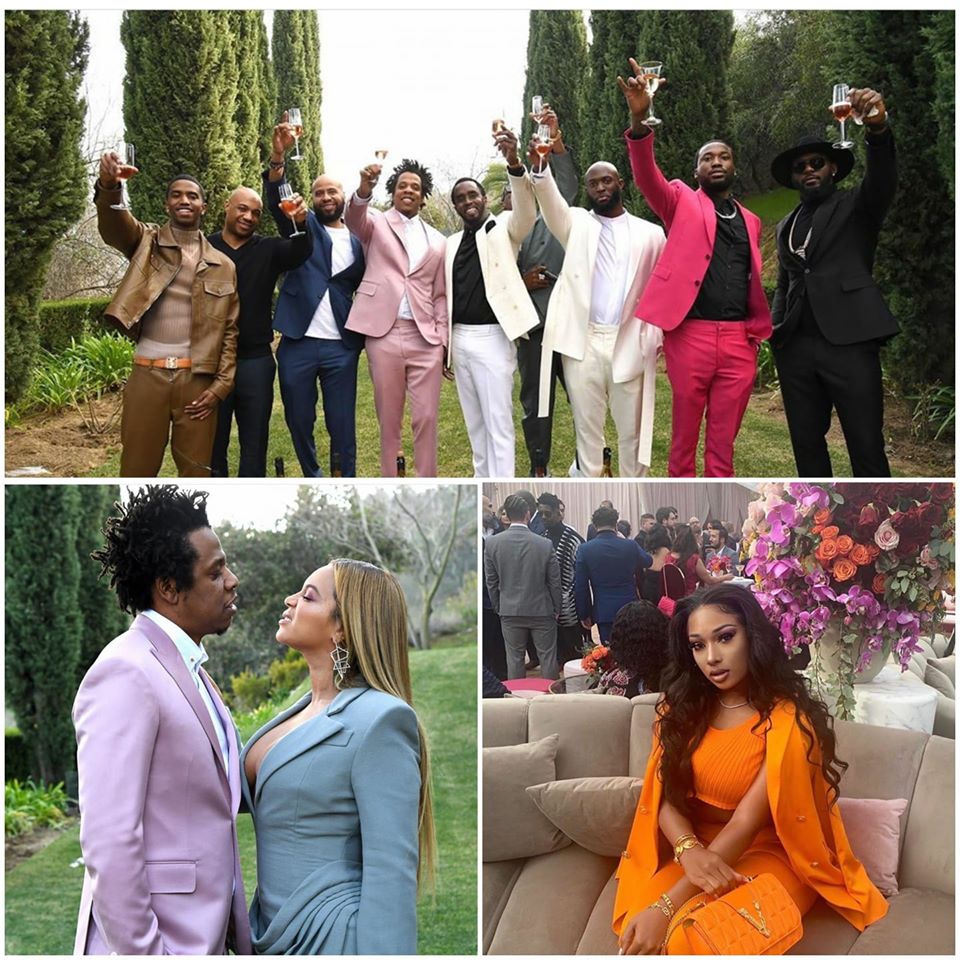 The Carters, Kelly Rowland, Rihanna, Megan Thee Stallion, Diddy, Usher