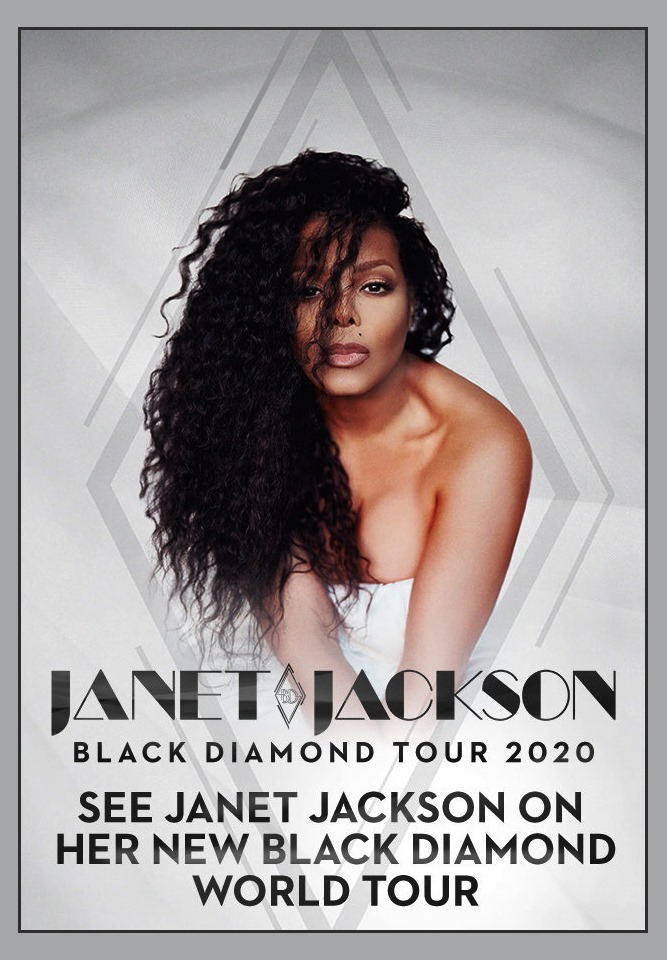 Janet Jackson Announces New Album Black Diamond And Accompanying 2020 Tour