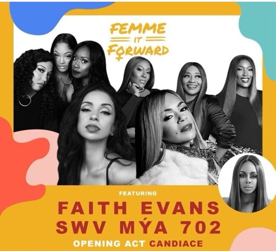 Candiace Dillard Bassett Joins Femme It Forward Tour with Faith Evans