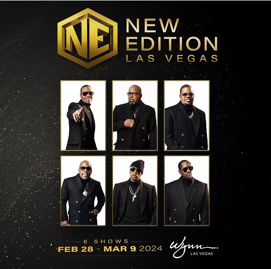 Legends Only: New Edition Announce 2024 Las Vegas Residency At Wynn's ...