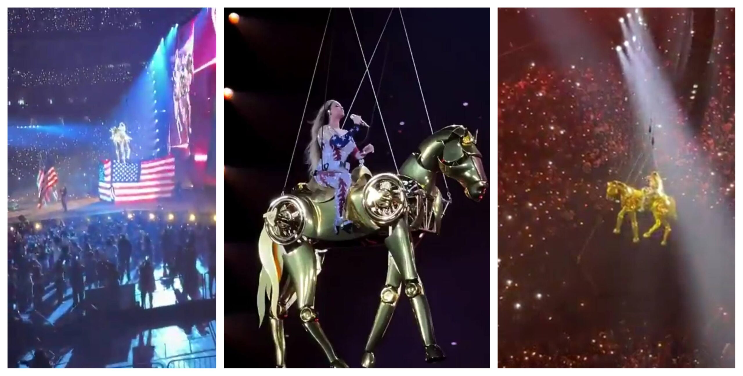 Look at That Horse! Beyoncé Closes Out Night One of Atlanta's 'Cowboy ...